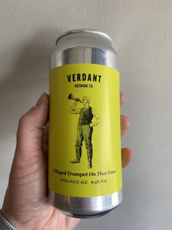 I Played Trumpet On That Tune New England IPA by Verdant Brewing Company.