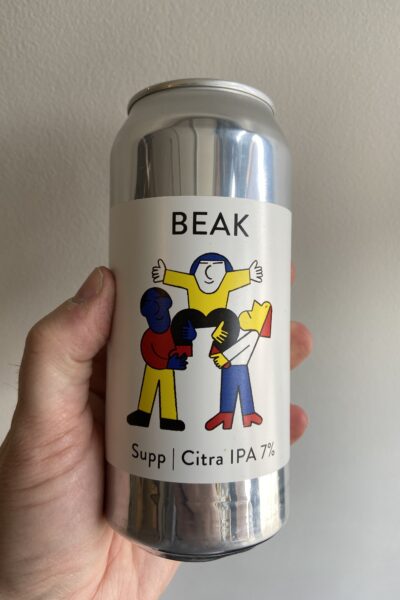 Supp New England IPA by The Beak Brewery.