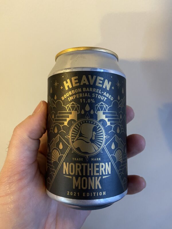 Heaven (2021) Bourbon Barrel-Aged Imperial Stout by Northern Monk.