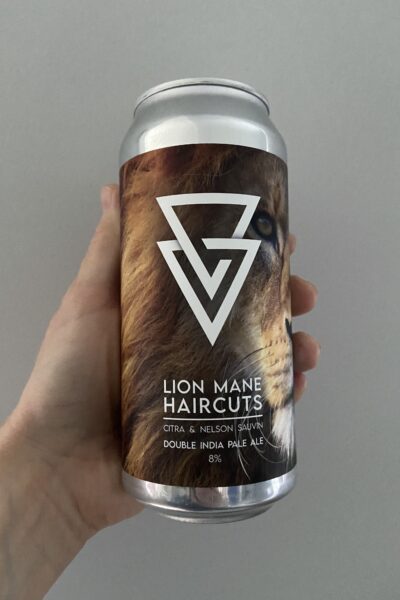 Lion Mane Haircuts New England Imperial IPA by Azvex Brewing Company.