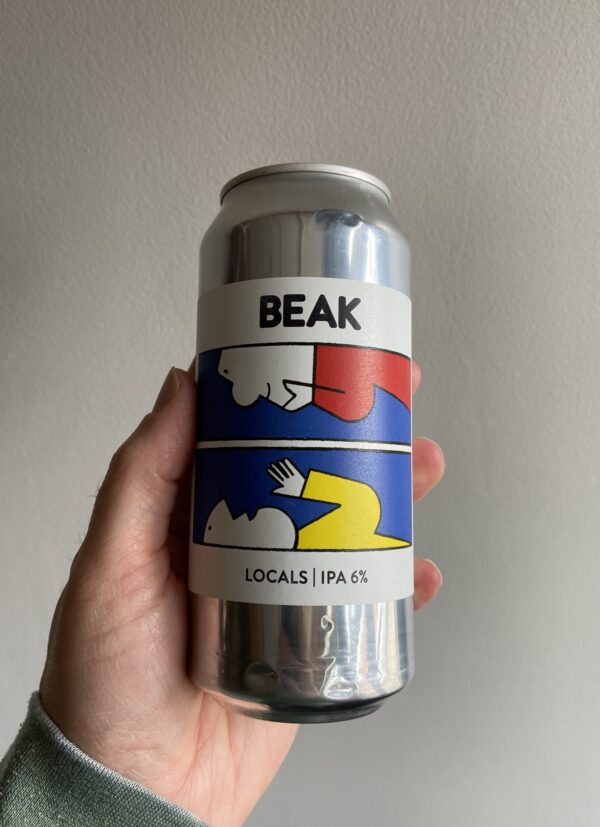 Locals New England IPA by The Beak Brewery.