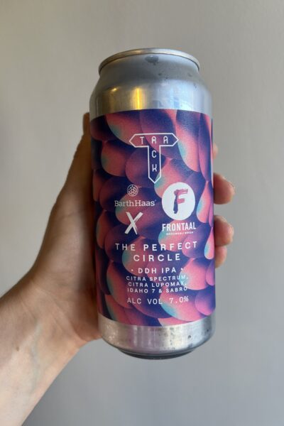 The Perfect Circle New England IPA by Track Brewing Company.