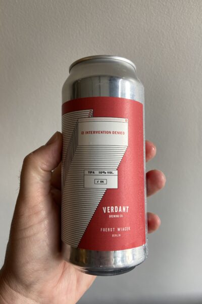 Verdant Brewing Co Intervention Denied Triple IPA - Heaton Hops