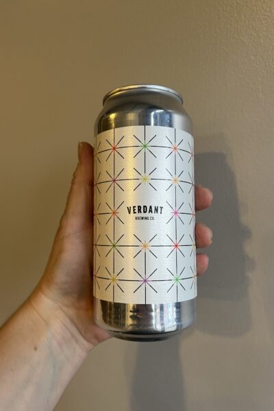 Neon Colour Spreading IPA by Verdant Brewing Company.