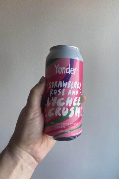 Yonder Brewing and Blending Strawberry Rose & Lychee Crush Sour - Heaton Hops