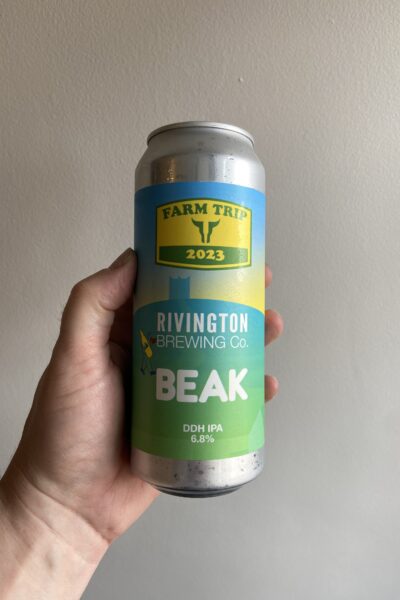 Rivington Brewing Co Farm Trip IPA 2023 - Heaton Hops