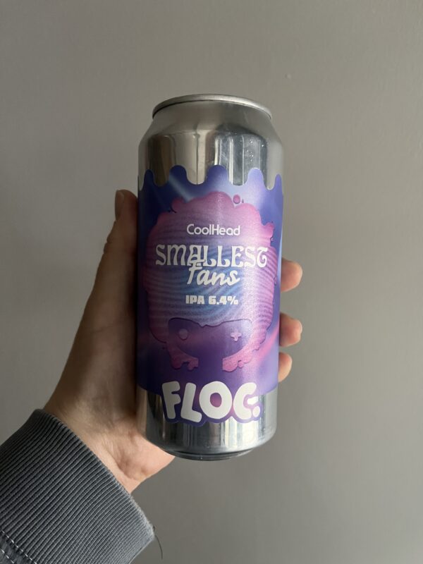 Smallest Fans Hazy IPA by FLOC x CoolHead Brew.