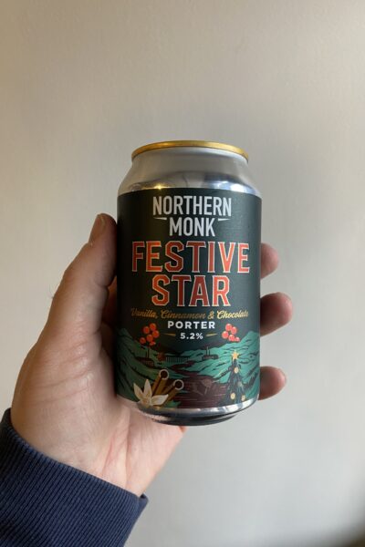 Northern Monk Festive Star Vanilla, Cinnamon and Chocolate Porter - Heaton Hops