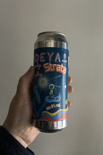 Steady Rolling Strata Double IPA by DEYA Brewing Company.