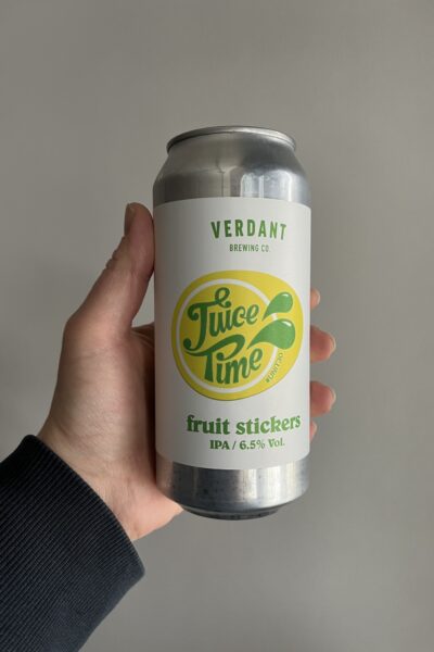Fruit Stickers IPA by Verdant Brewing Company.