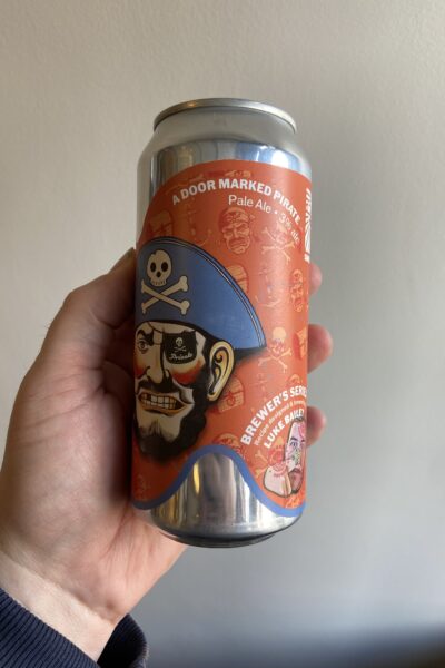 A Door Marked Pirate Pale Ale by Sureshot Brewing.