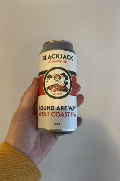 Round Are Way IPA by Blackjack Brewing Company. 