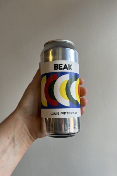 Louie Witbier by Beak Brewery.