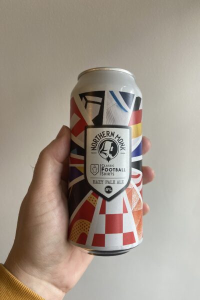 Euros 2024: Classic Football Shirts Hazy Pale Ale by Northern Monk.