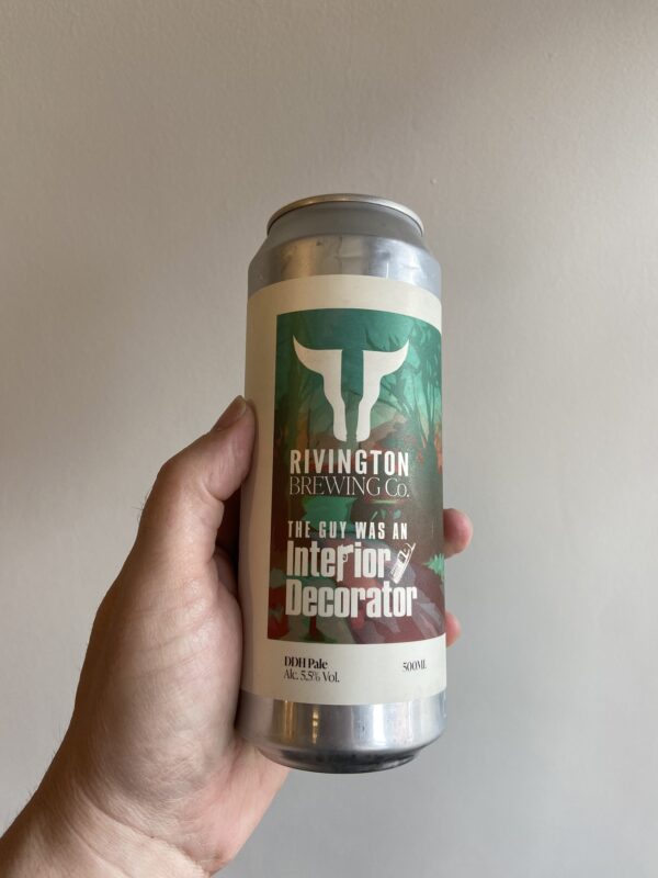 The Guy Was An Interior Decorator Pale Ale by Rivington Brewing Co.