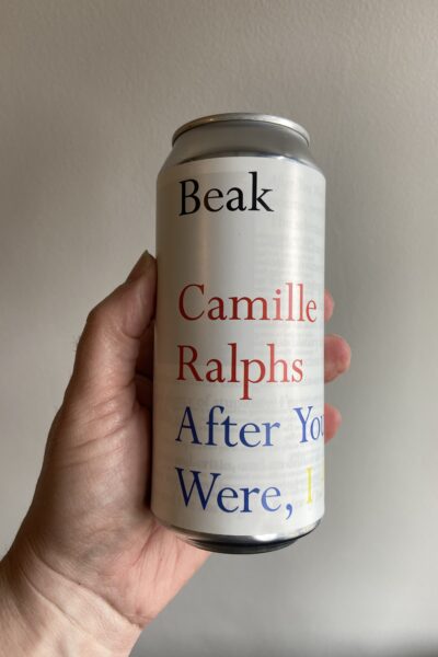 After You Were, I Am Pale Ale by Beak Brewery.