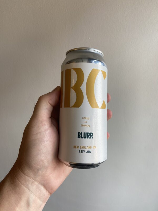 Blurr IPA by Blackjack Beers.