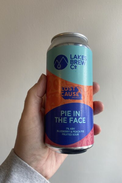 Pie In The Face Blueberry & Peach Sour by Lakes Brew Co.