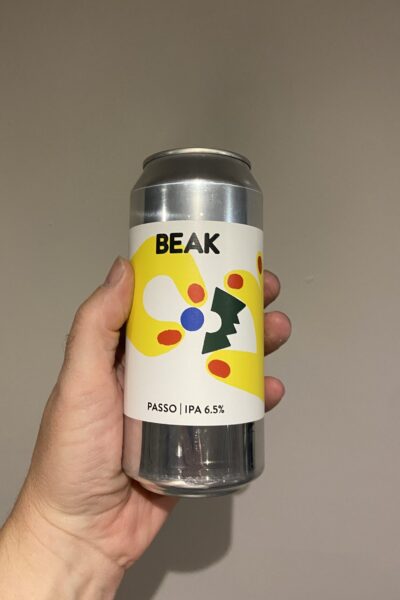 Passo Hazy IPA by Beak Brewery.