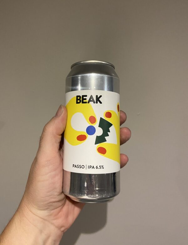 Passo Hazy IPA by Beak Brewery.