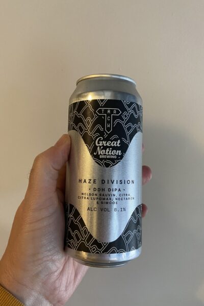 Haze Division Double IPA by Track Brewing Company.