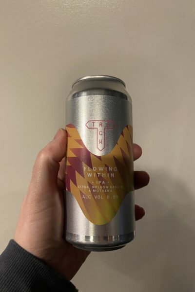 Flowing Within IPA by Track Brewing Company.