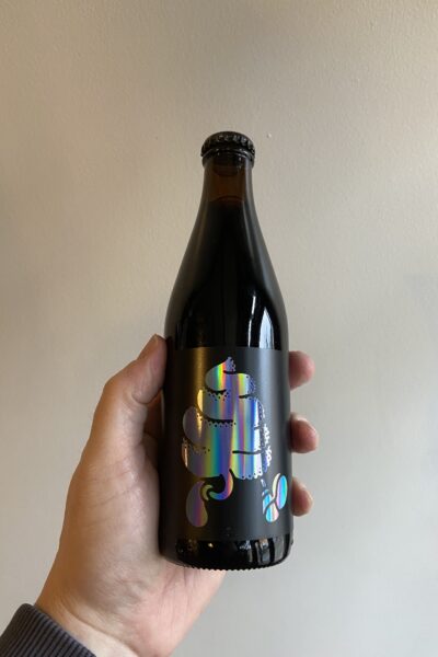 Barrel Aged Original Maple Truffle Ice Cream Waffle Imperial Porter by Omnipollo x Buxton Brewery.