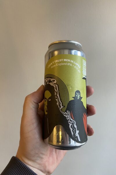 I Don't Trust Men In Capes IPA by Sureshot Brewing Company.