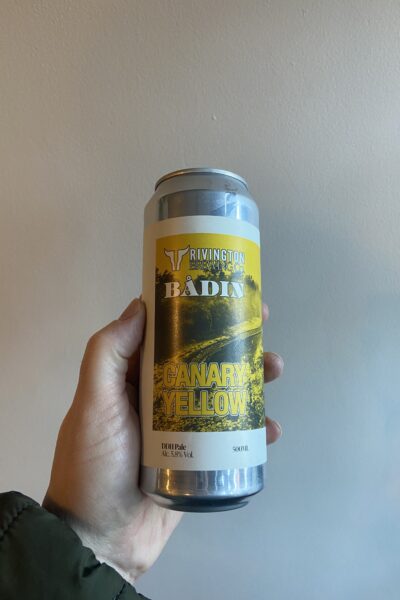 Canary Yellow Pale Ale by Rivington Brewing Company.