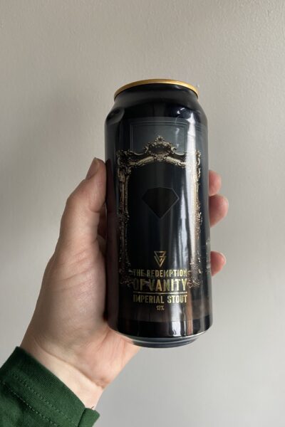 The Redemption of Vanity Imperial Stout by Azvex Brewing Company.