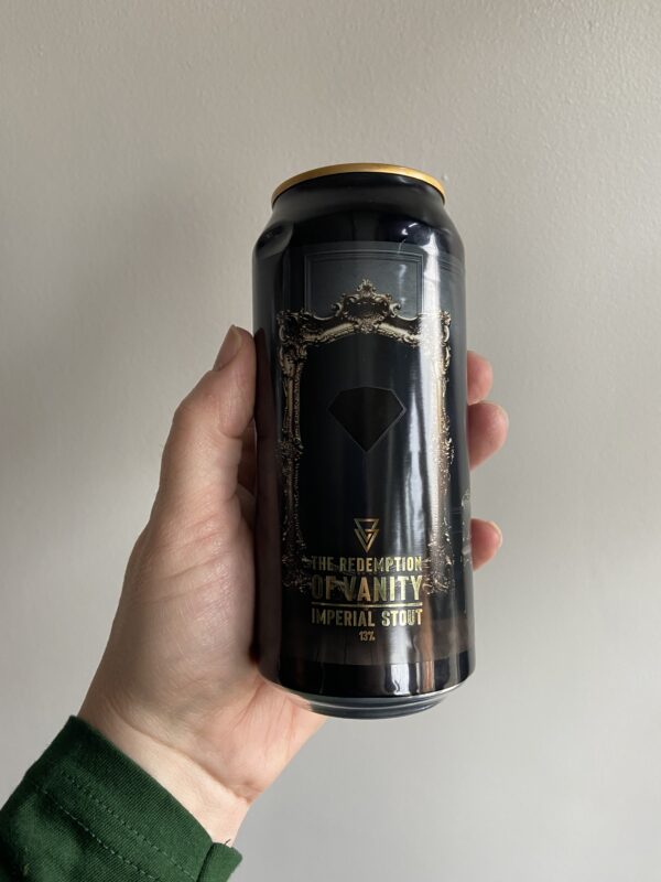 The Redemption of Vanity Imperial Stout by Azvex Brewing Company.