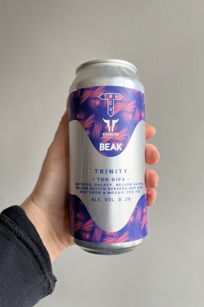 Trinity Double IPA by Track Brewing Company x Beak Brewery x Rivington Brewing.