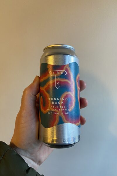 Running Back Pale Ale by Track Brewing Company.