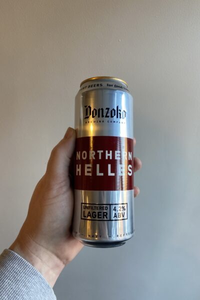 Northern Helles Lager by Donzoko Brewing Company.