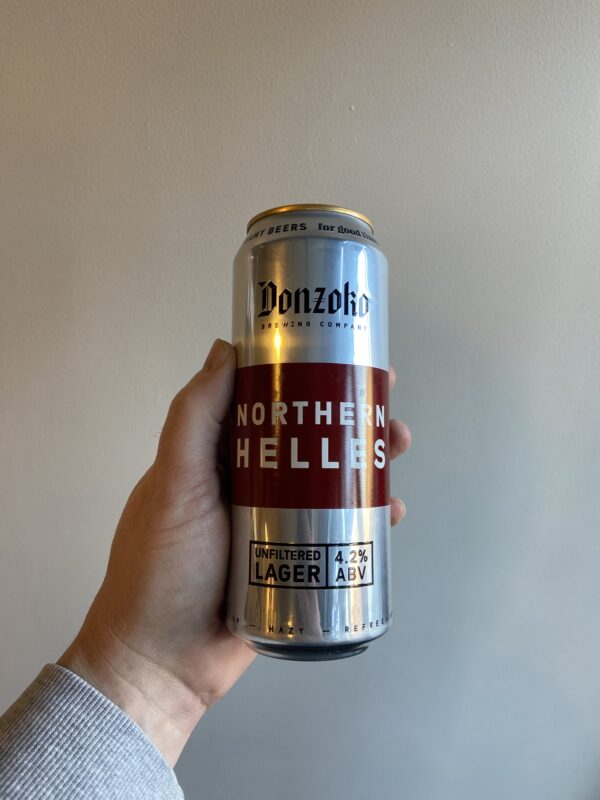 Northern Helles Lager by Donzoko Brewing Company.