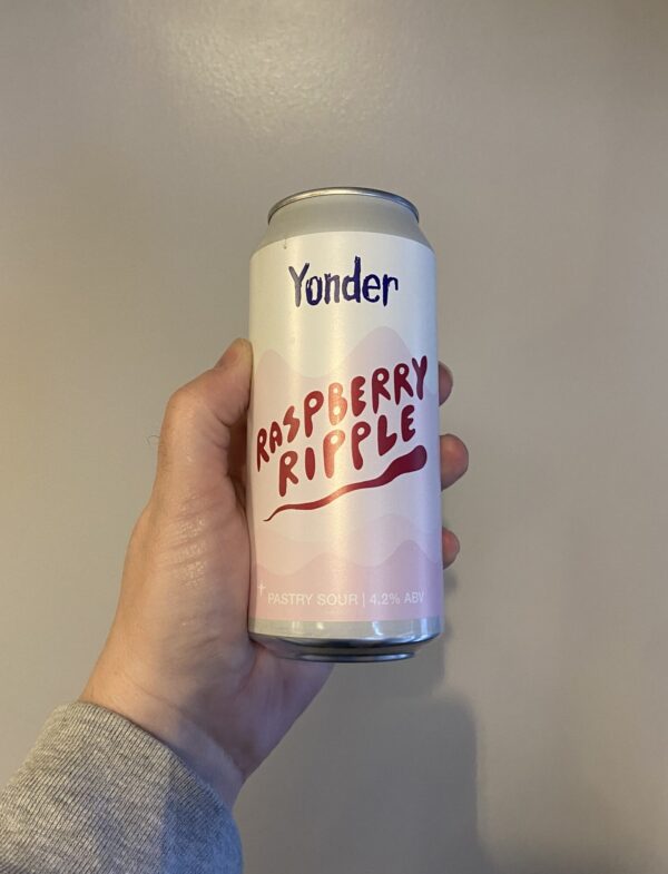 Raspberry Ripple Smoothie Sour by Yonder Brewing.