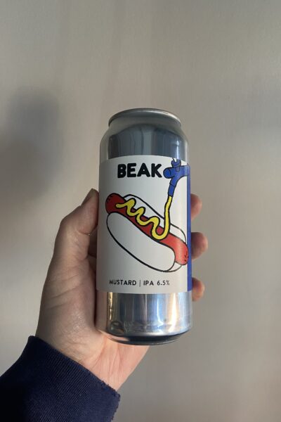 Mustard IPA by Beak Brewery.