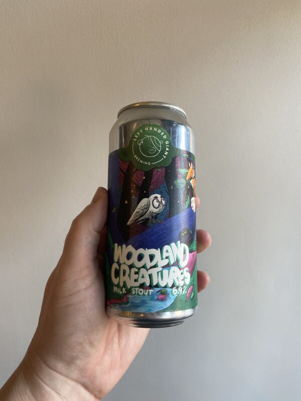 Woodland Creatures Stout by Left Handed Giant.