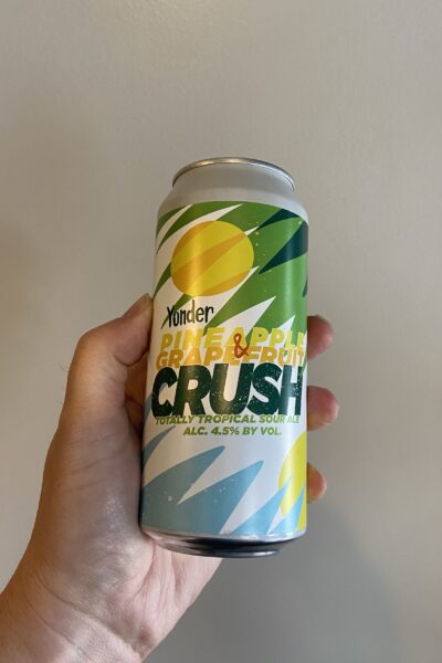 Pineapple & Grapefruit Crush Sour by Yonder Brewing.