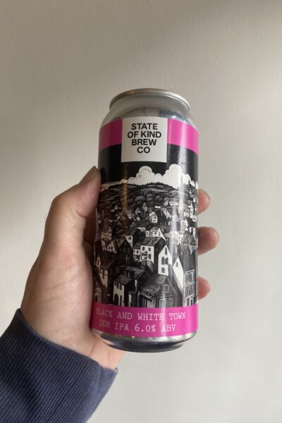 Black & White Town IPA by State of Kind Brew Co.