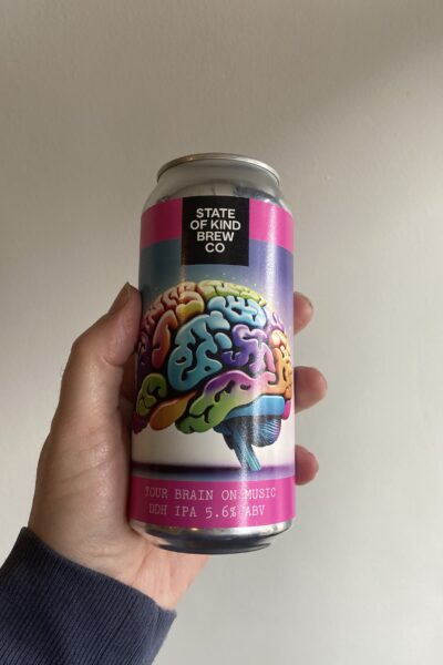 Your Brain On Music IPA by State of Kind Brew Co.
