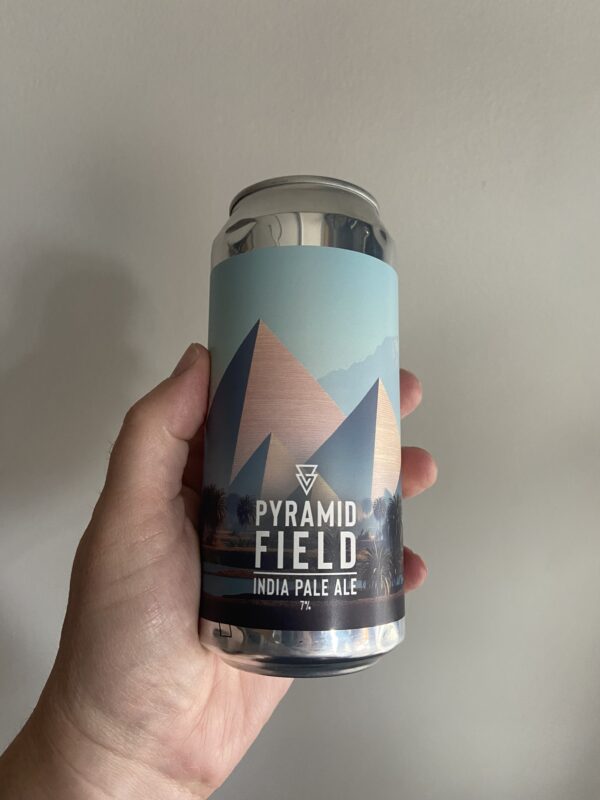 Pyramid Field IPA by Azvex Brewing Company.