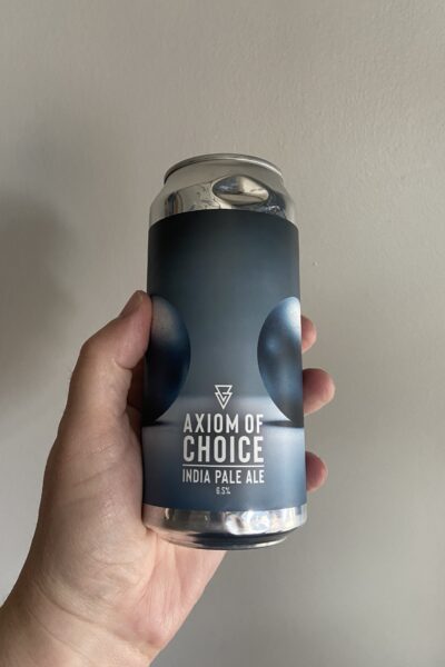 Axiom of Choice IPA by Azvex Brewing Company.