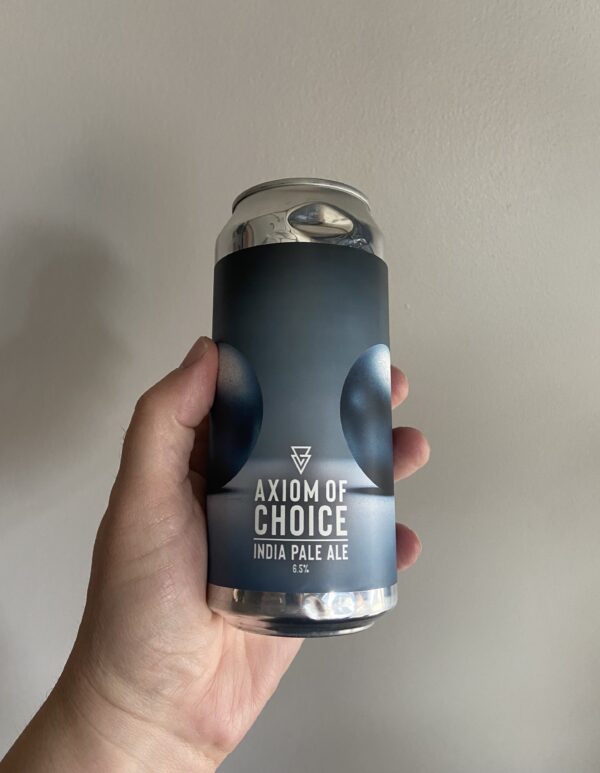 Axiom of Choice IPA by Azvex Brewing Company.