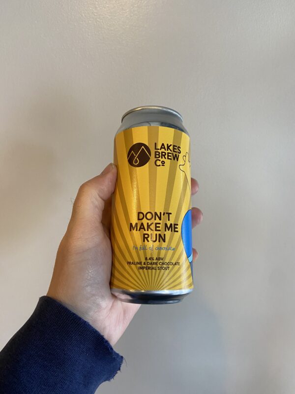Don't Make Me Run Imperial Stout by Lakes Brew Co.