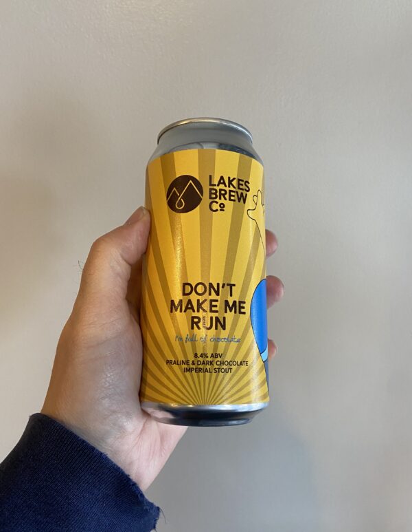 Don't Make Me Run Imperial Stout by Lakes Brew Co.