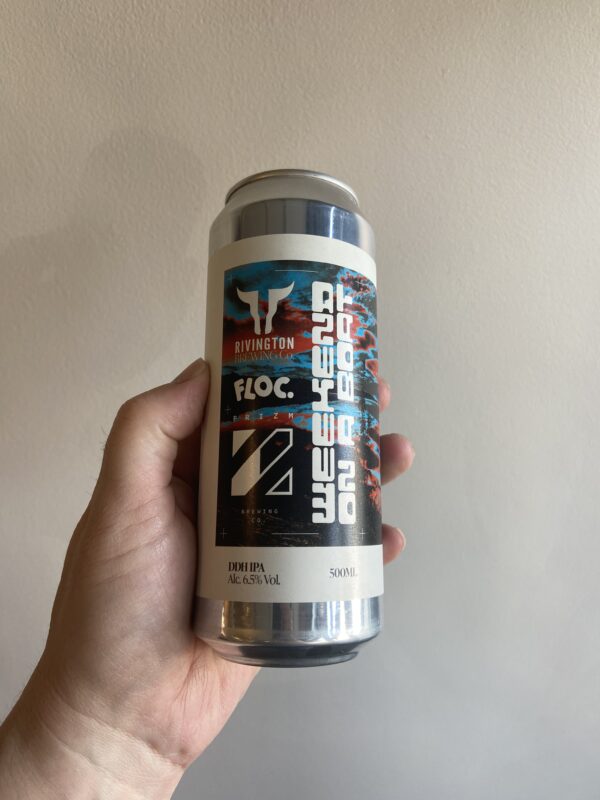 Weekend On A Boat IPA by Rivington Brewing Company. 