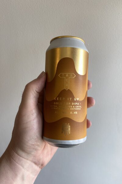 Keep It Up Gold Top Double IPA by Track Brewing Company.