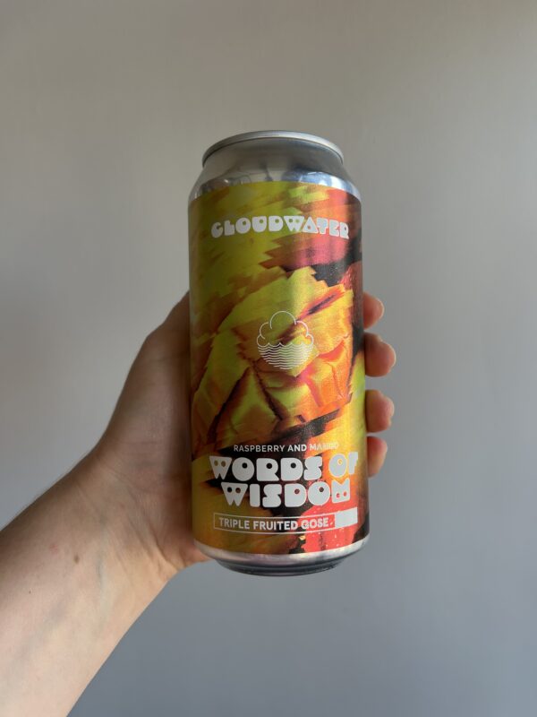 Words of Wisdom Triple Fruited Gose by Cloudwater Brew Co.