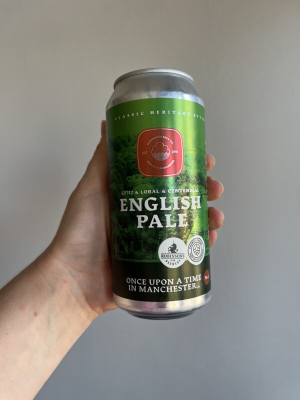 Once Upon A Time in Manchester Pale by Cloudwater Brew Co x Robinson's Brewery.